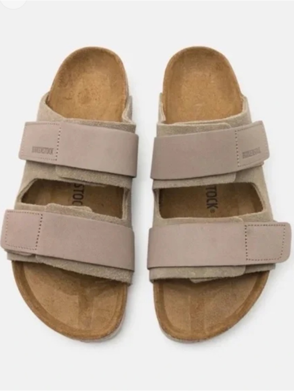 Birkenstock Uji Nubuck-Suede Leather Double Strap Sandal US 9-9.5, EU 40 NWT